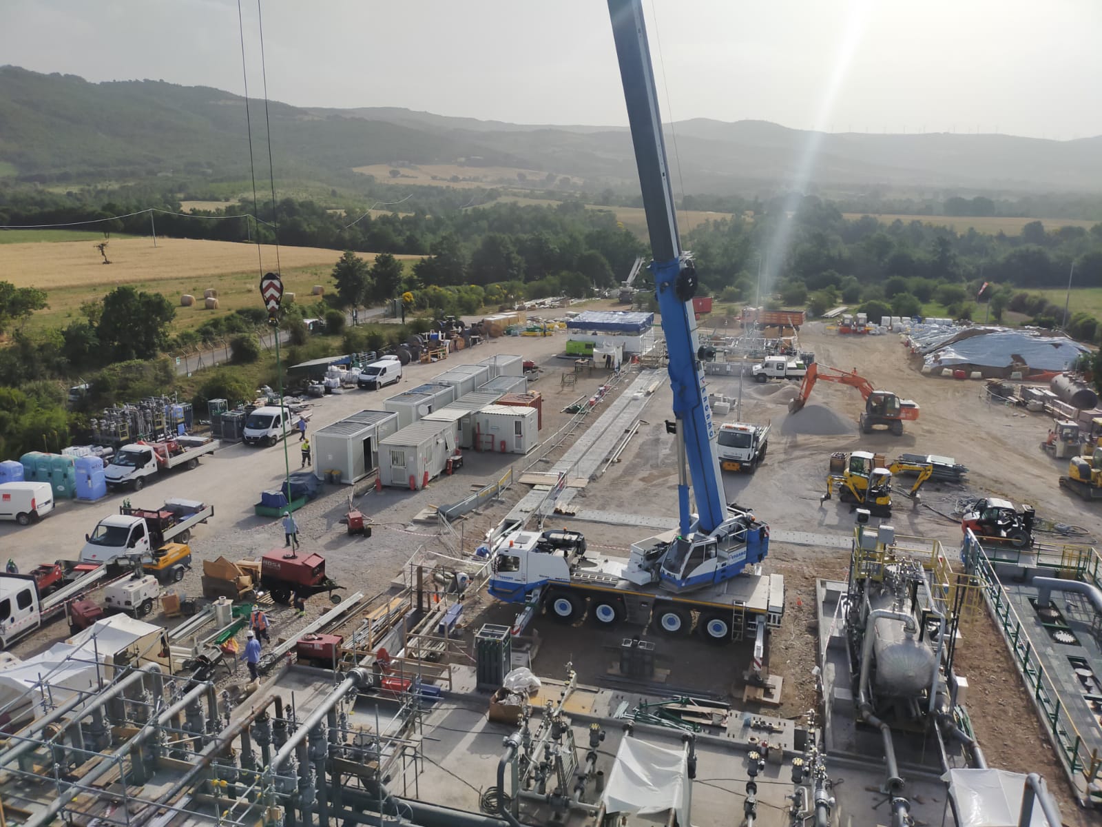 Oil well development