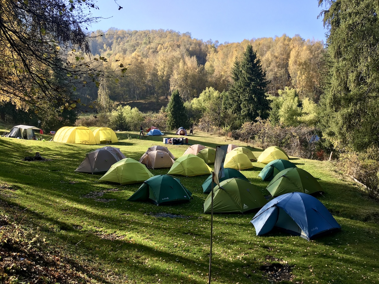 Camping services in Kazakhstan