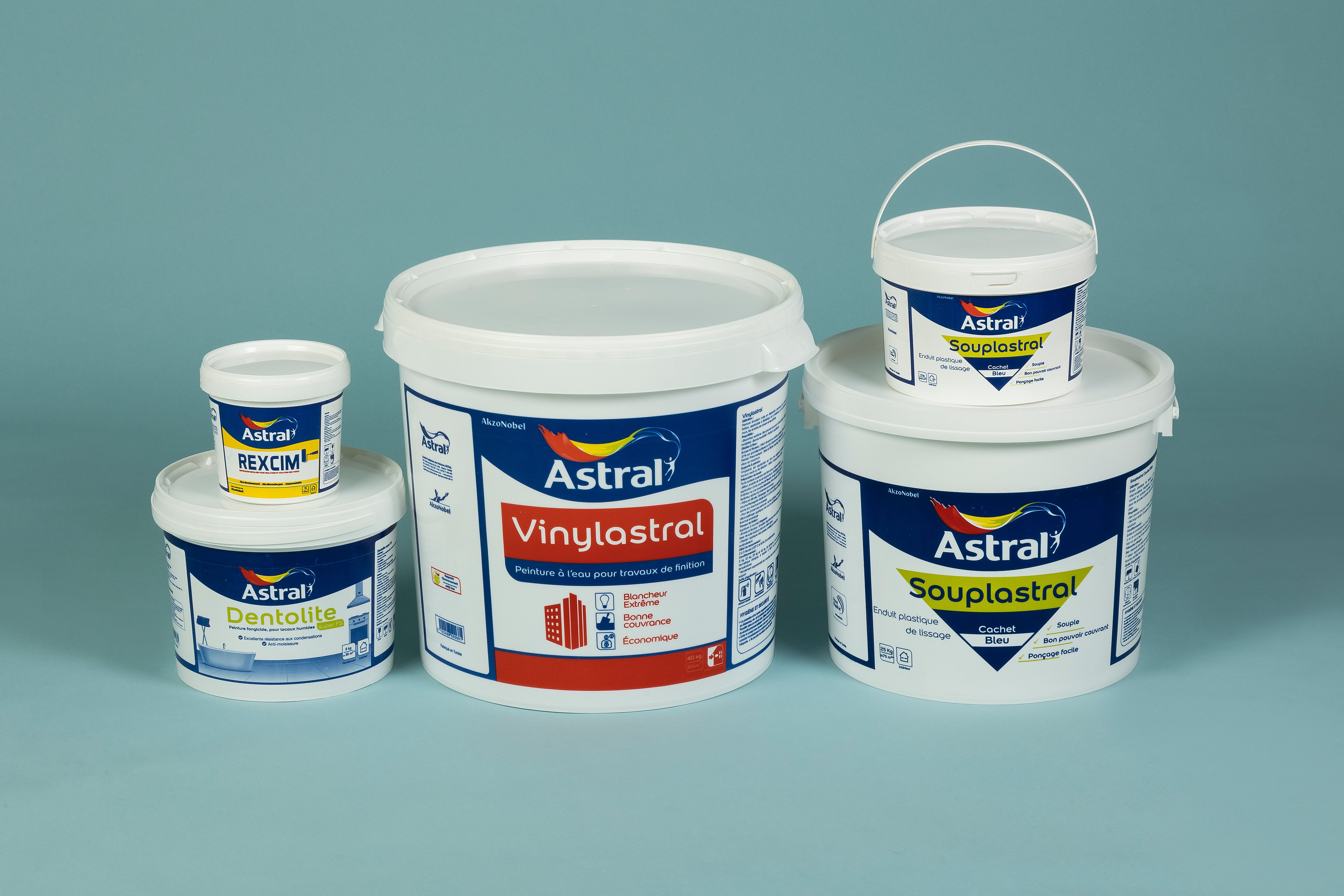 seaux avec impression offset pour peinture