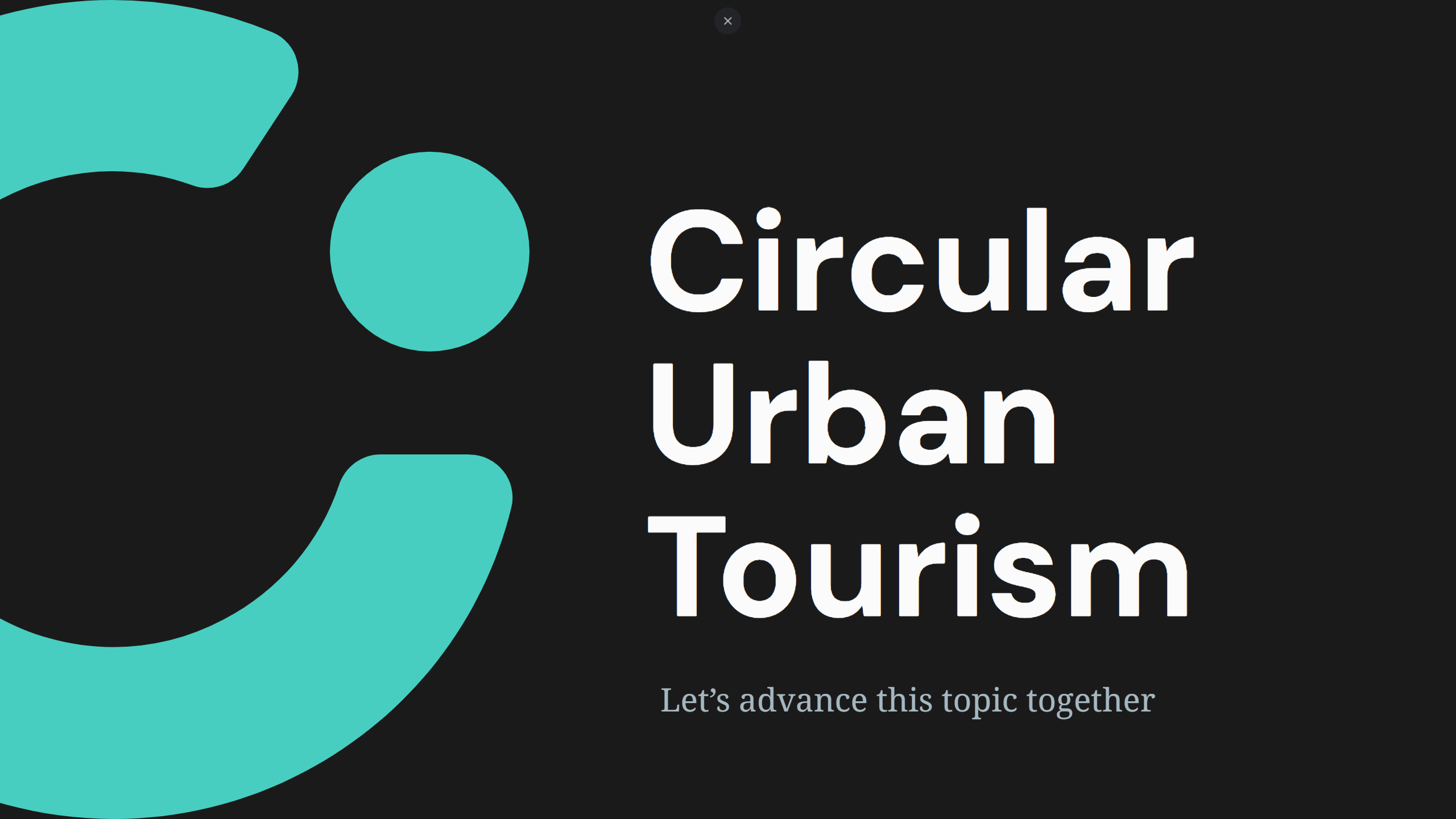 Circular Urban Tourism