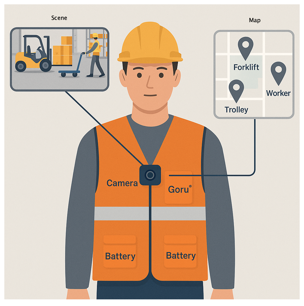 goru - wearable version illustration