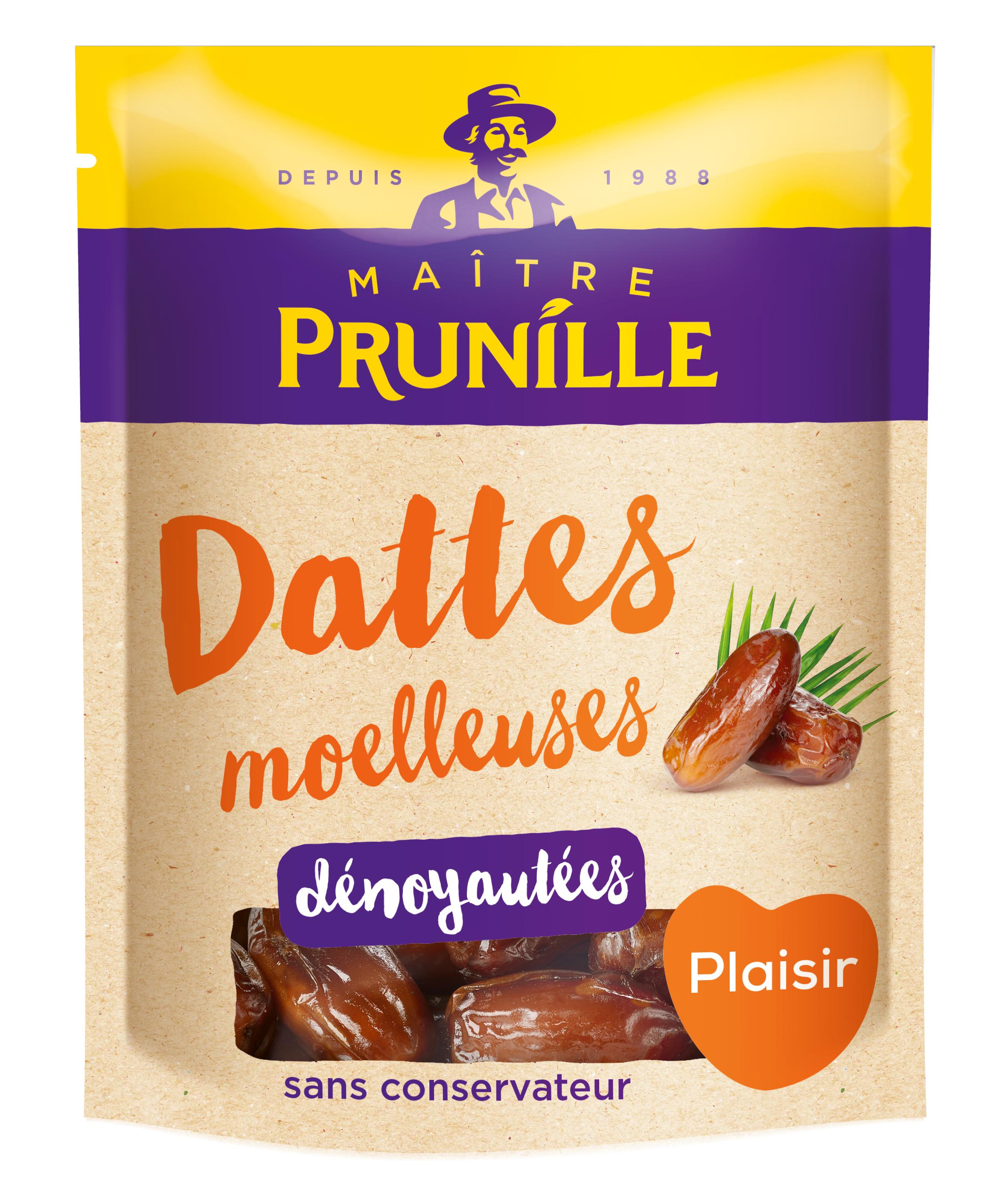 Soft pitted dates