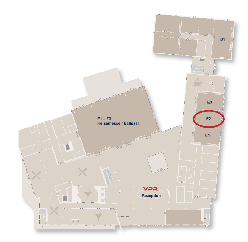 Sitzungs-Location Raum E2