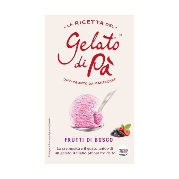 LA RICETTA DEL GELATO DI PA' - BERRIES- Catalogue