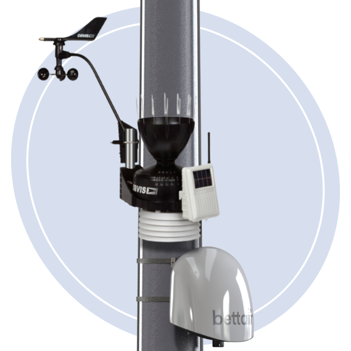 Air quality sensor Bettair wheater station