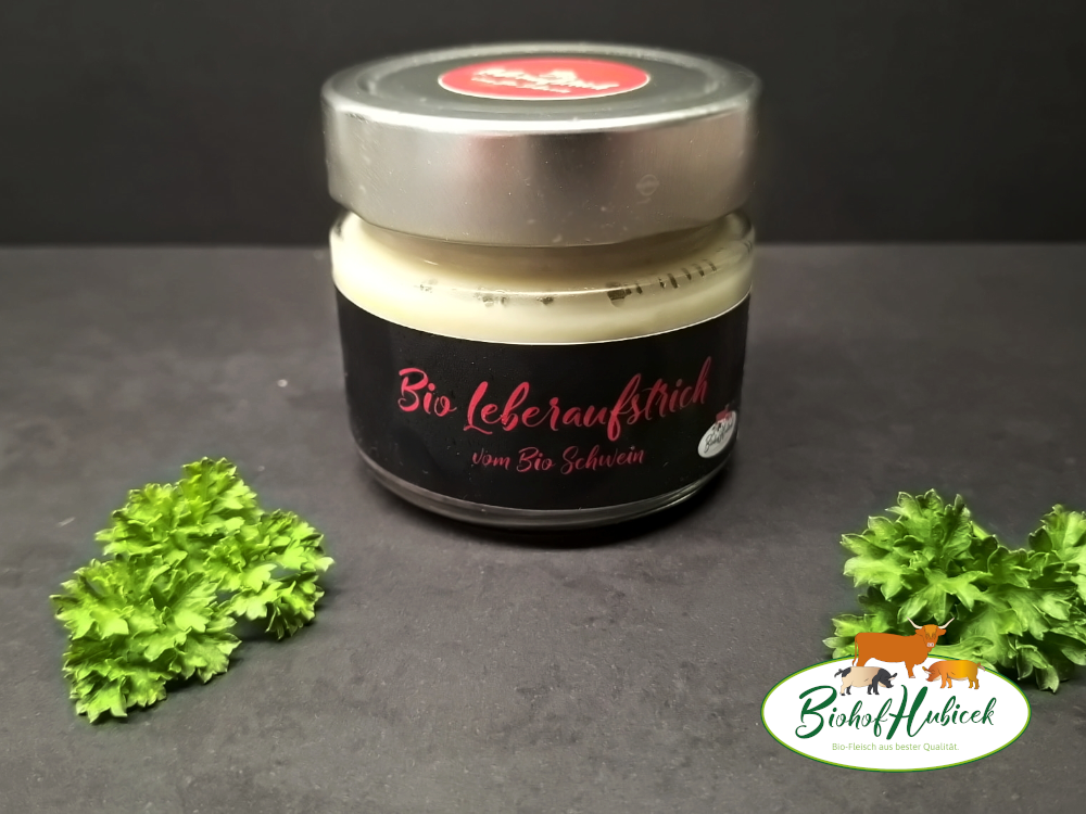 Organic Liver Spread in a Jar - Biohof Hubicek
