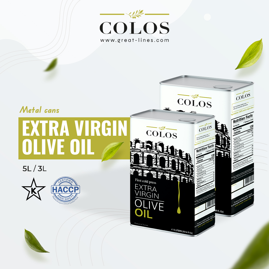 Extra Virgin Olive in Tin Cans