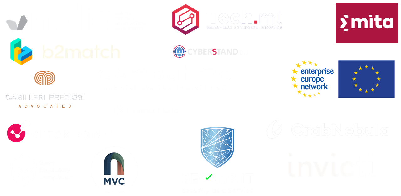 Partnered with and Sponsored by IHG Malta, Studio Seven, b2match, mdia, Tech.mt, enterprise europe network