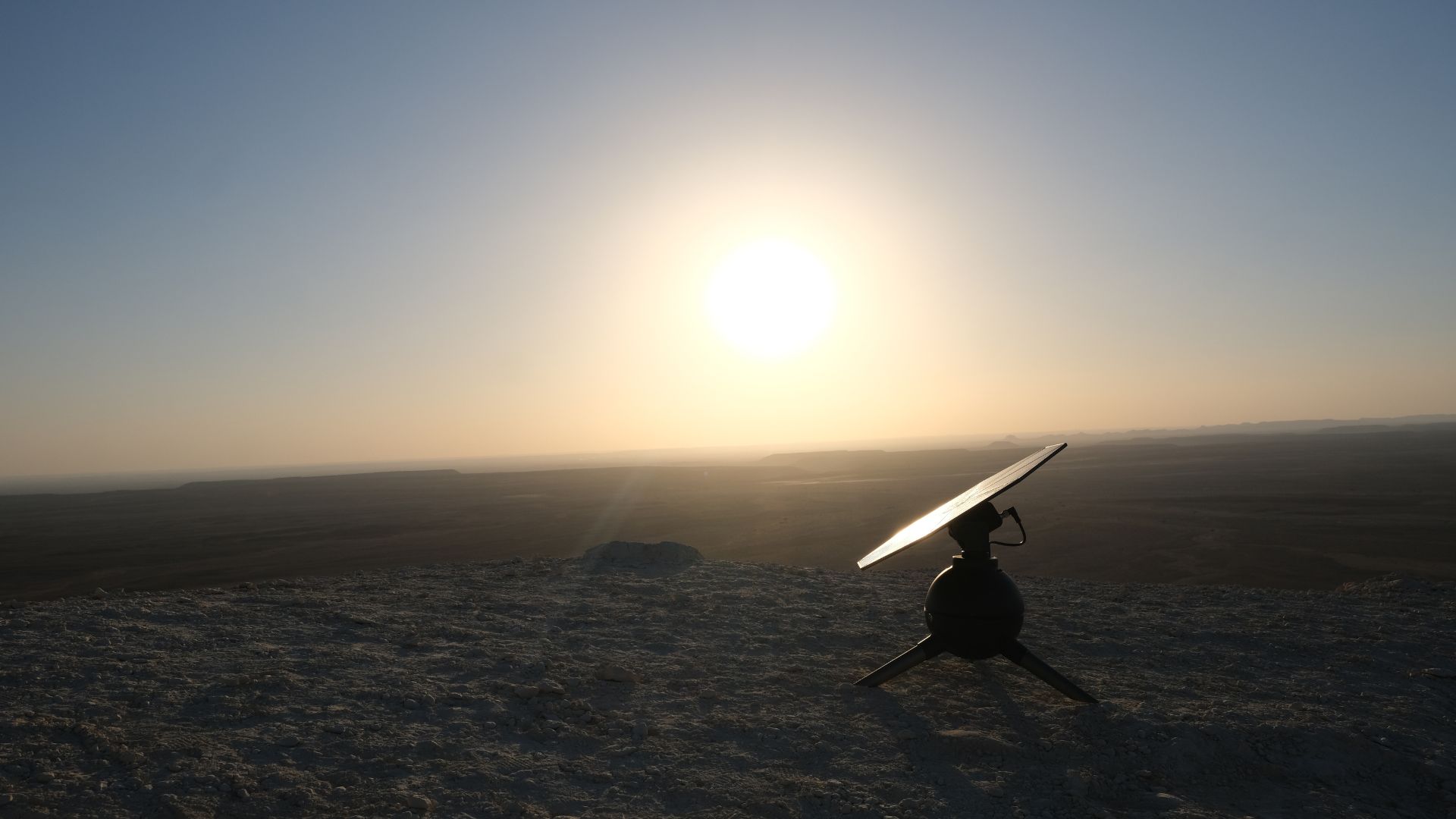 Iris, powered by the sun