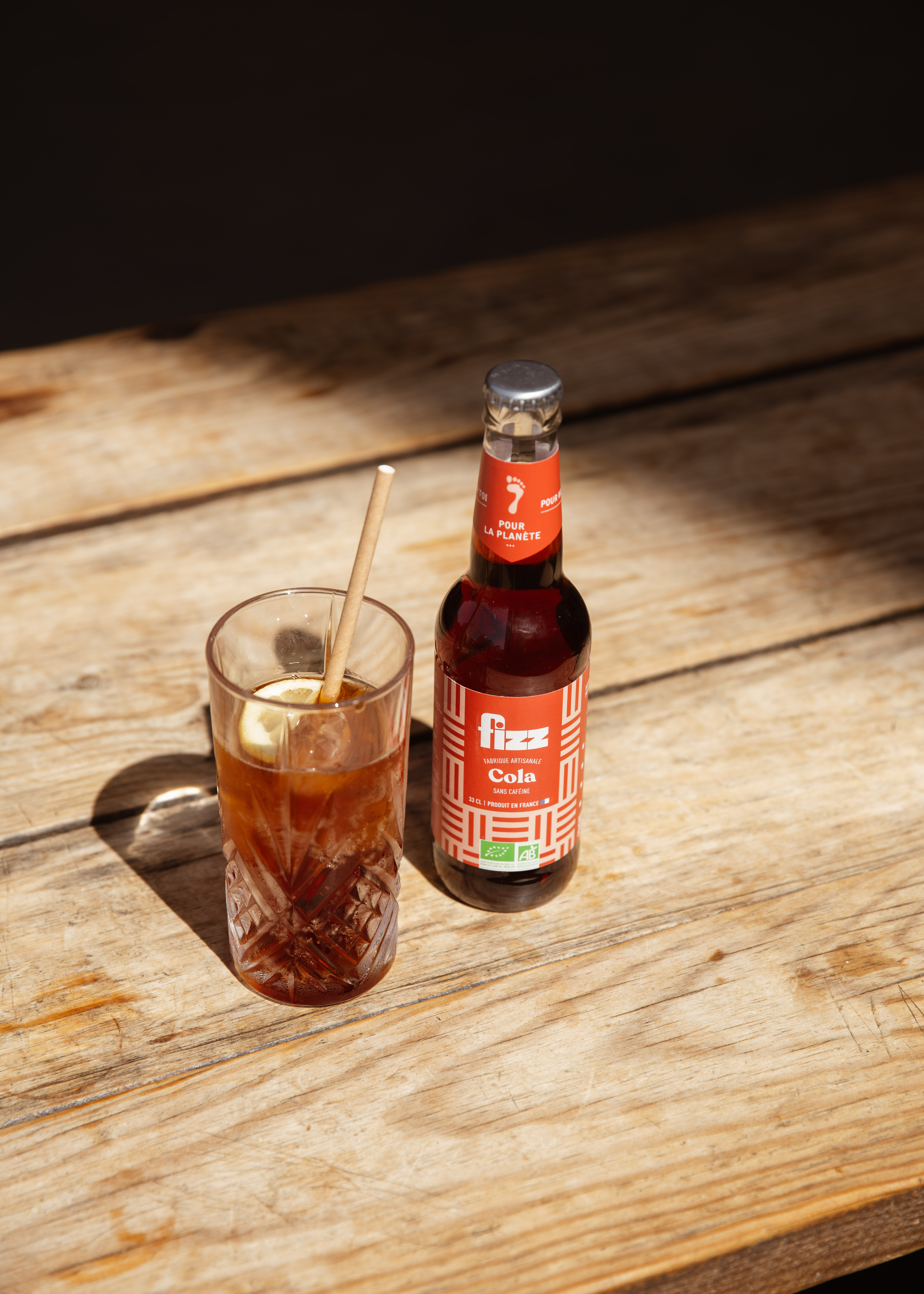 Fizz Cola Organic Craft Soda