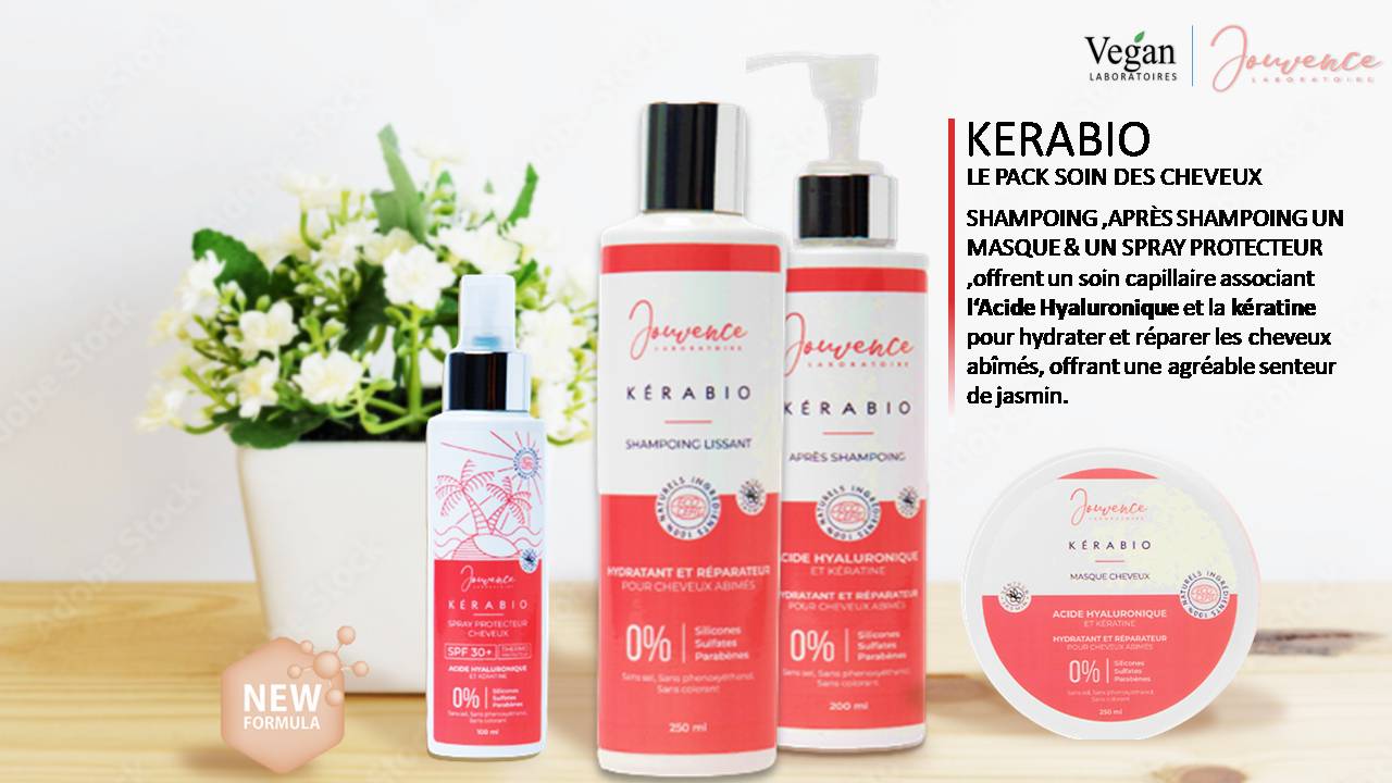 LE PACK KERABIO POUR LE SOIN DES CHEVEUX