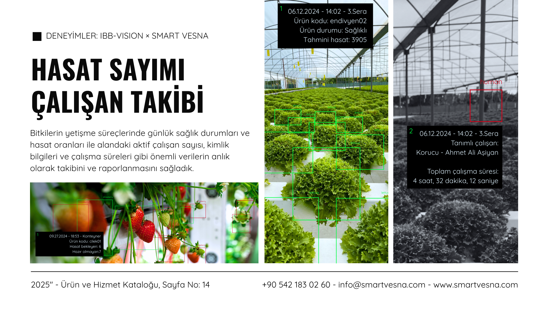 Hasat Sayımı - Çalışan Takibi