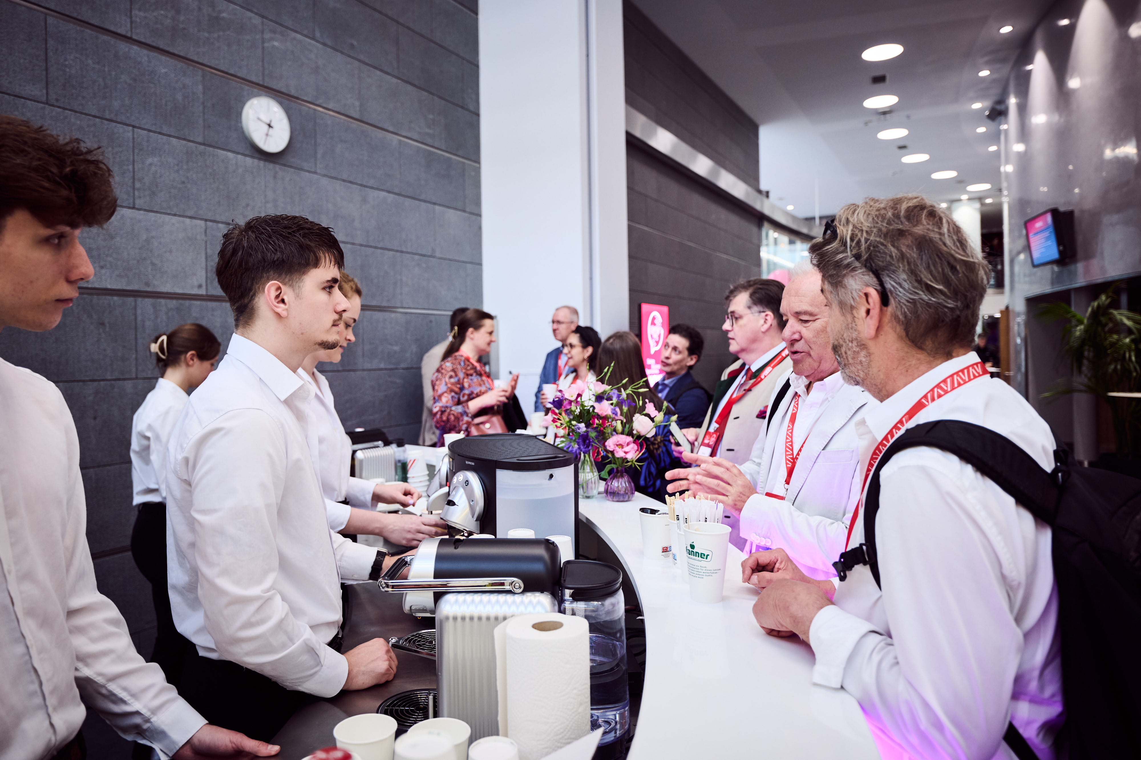 Kaffeebar am Exporttag 25