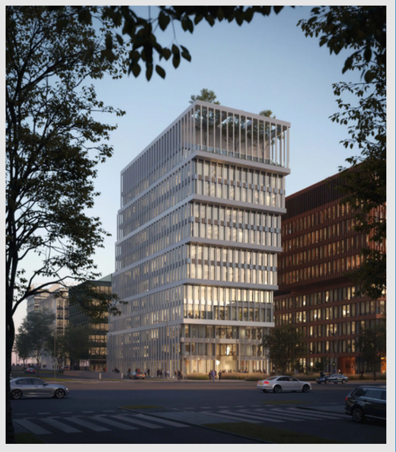 Project STAIRS in Luxembourg with Hydrokapillare technology under metal ceilings