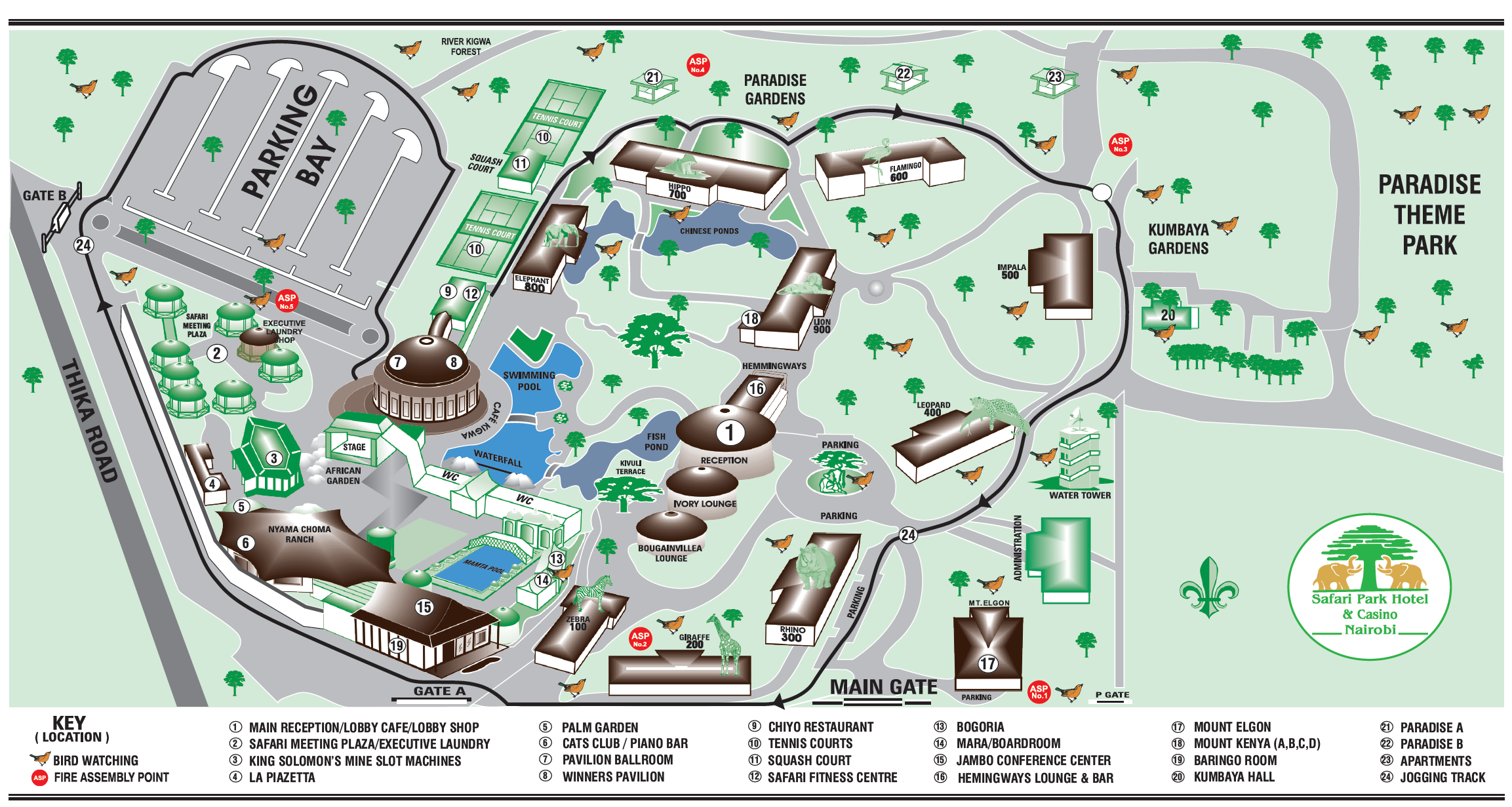 Session location Main reception