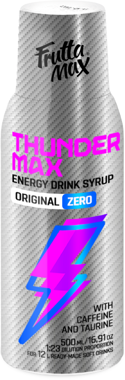Energy drink syrup zero
