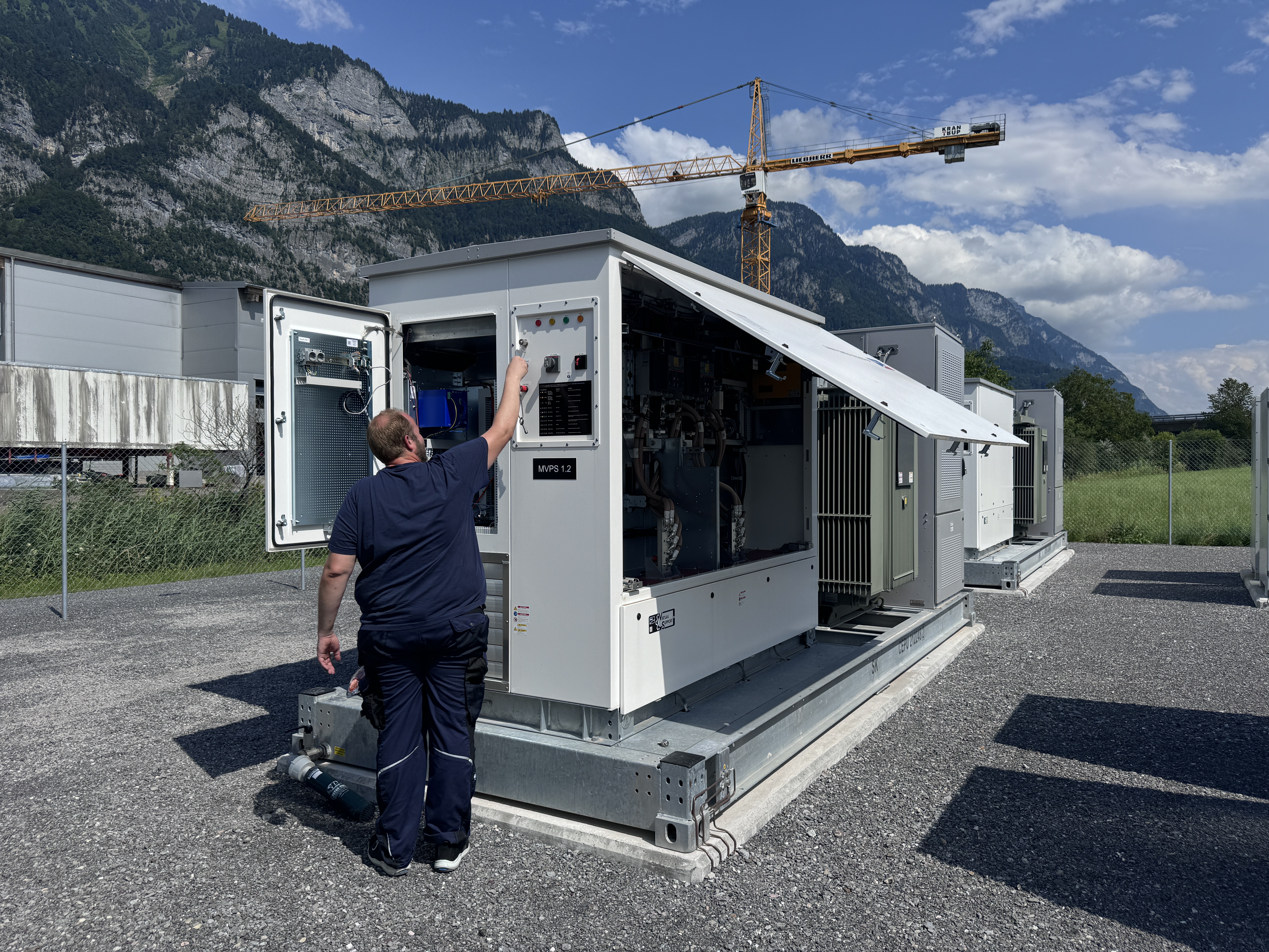 Inbetriebnahme Energiespeichersystem