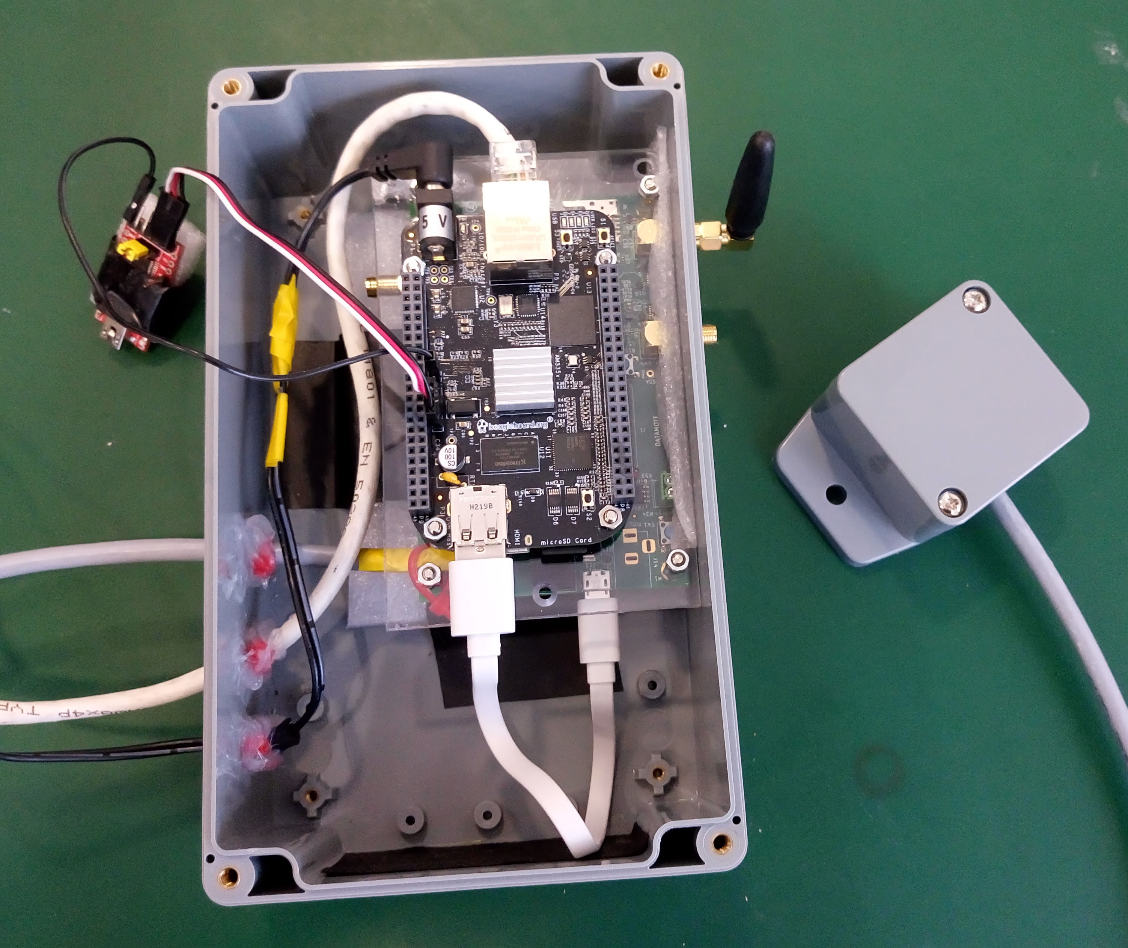 SHM Vibration Sensor with Processing Boards