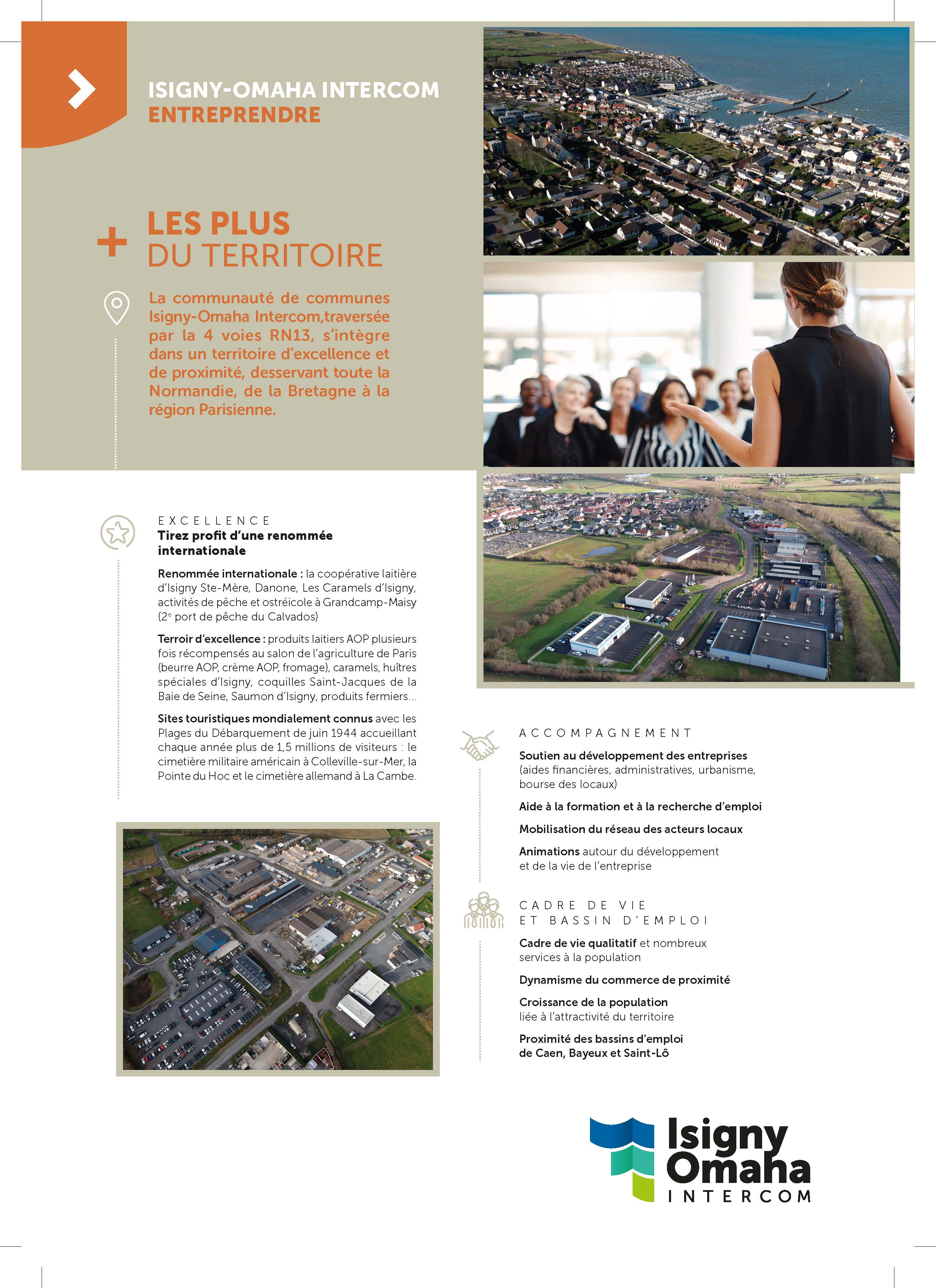 Entreprendre à Isigny-Omaha Intercom