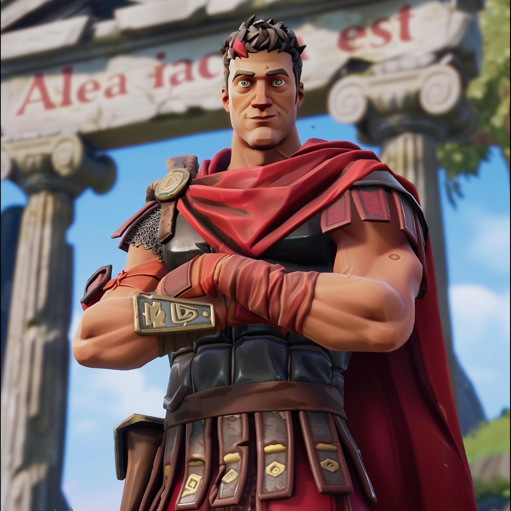 Giulio Cesare in Fortnite