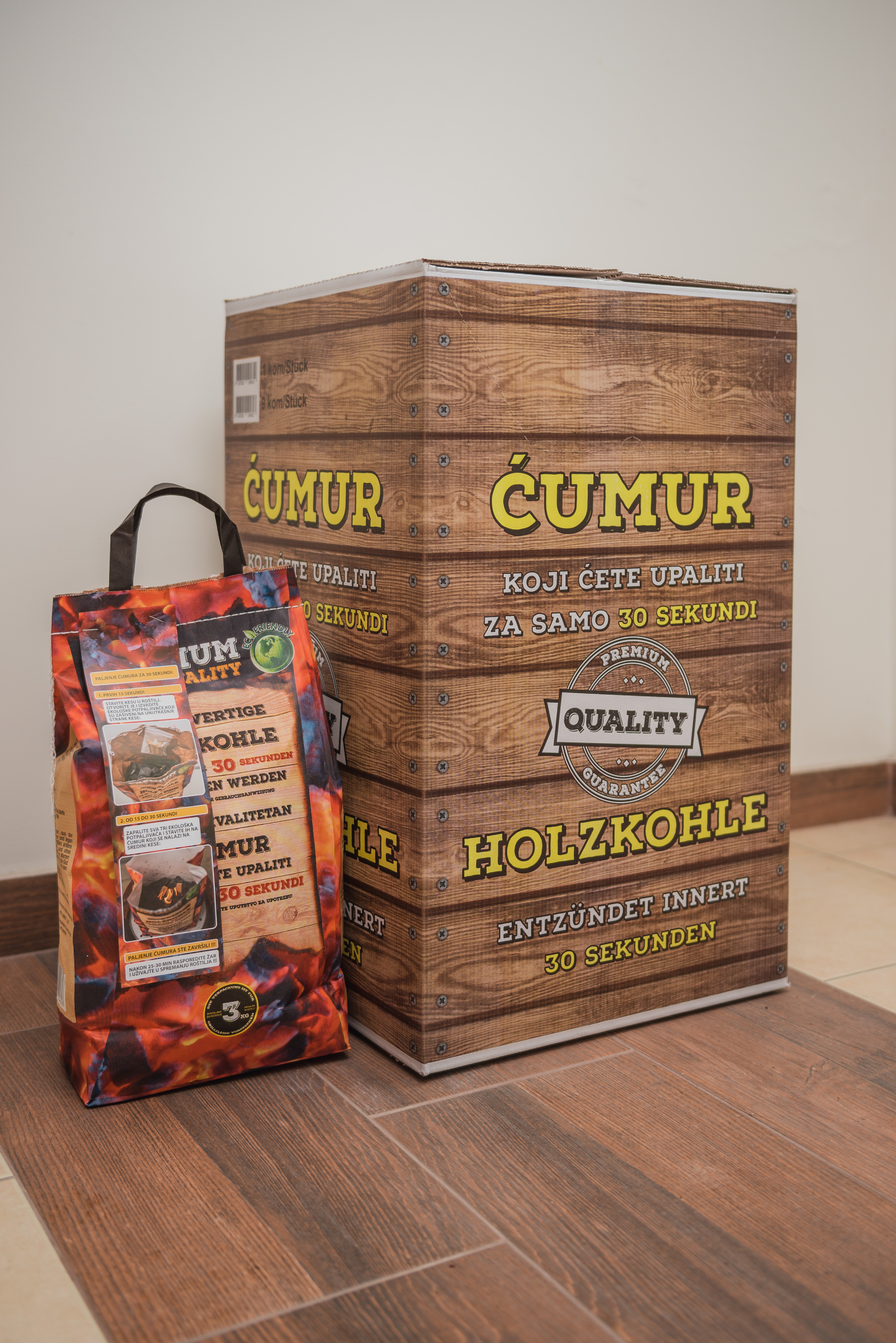 9 ovih vreča je upakovano u kutiju