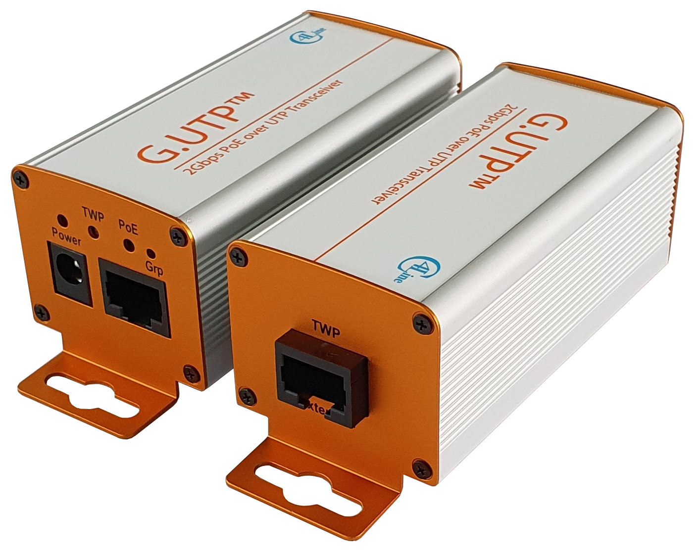 Gigabit PoE over UTP Transceiver