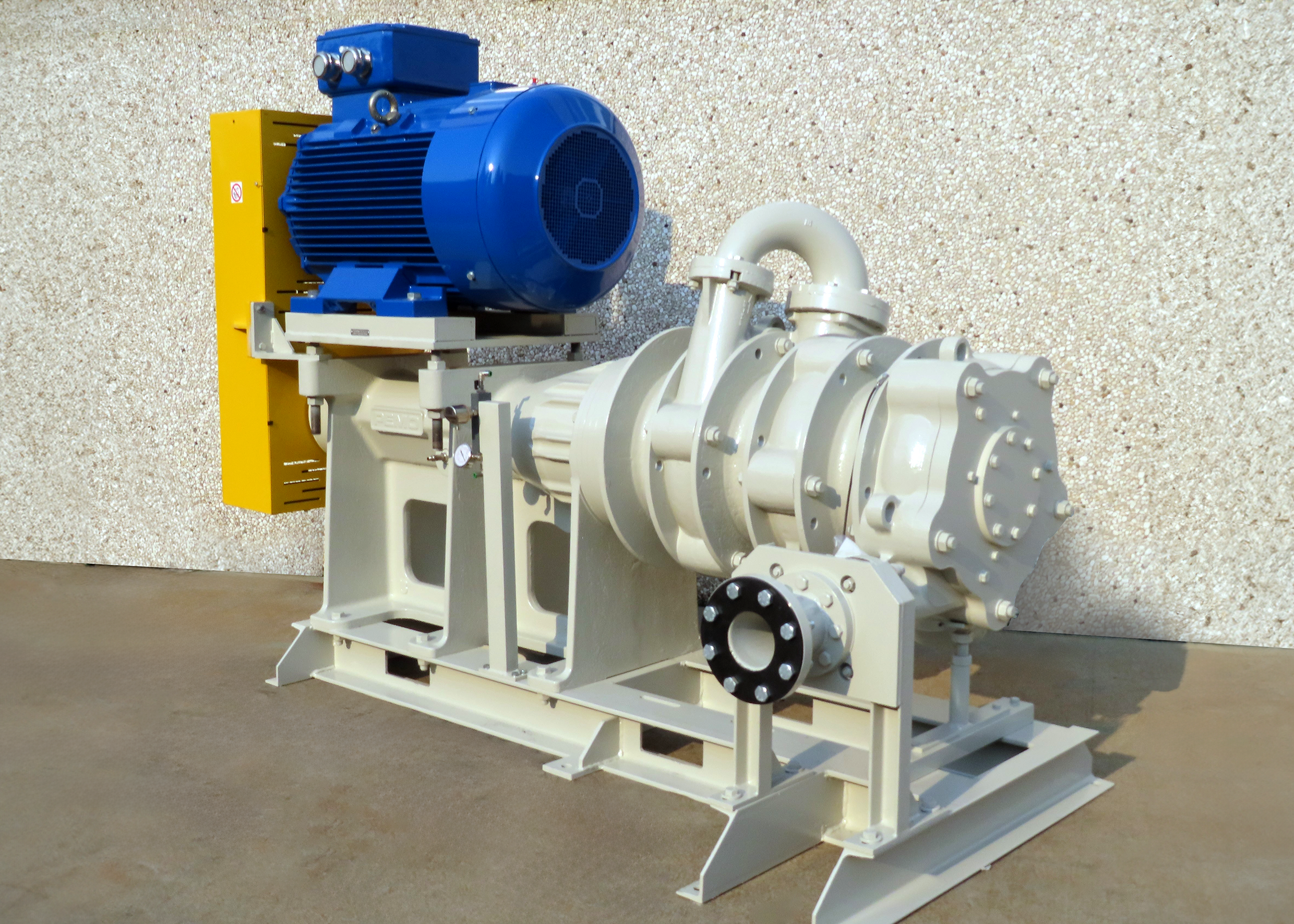 Triple stage pump