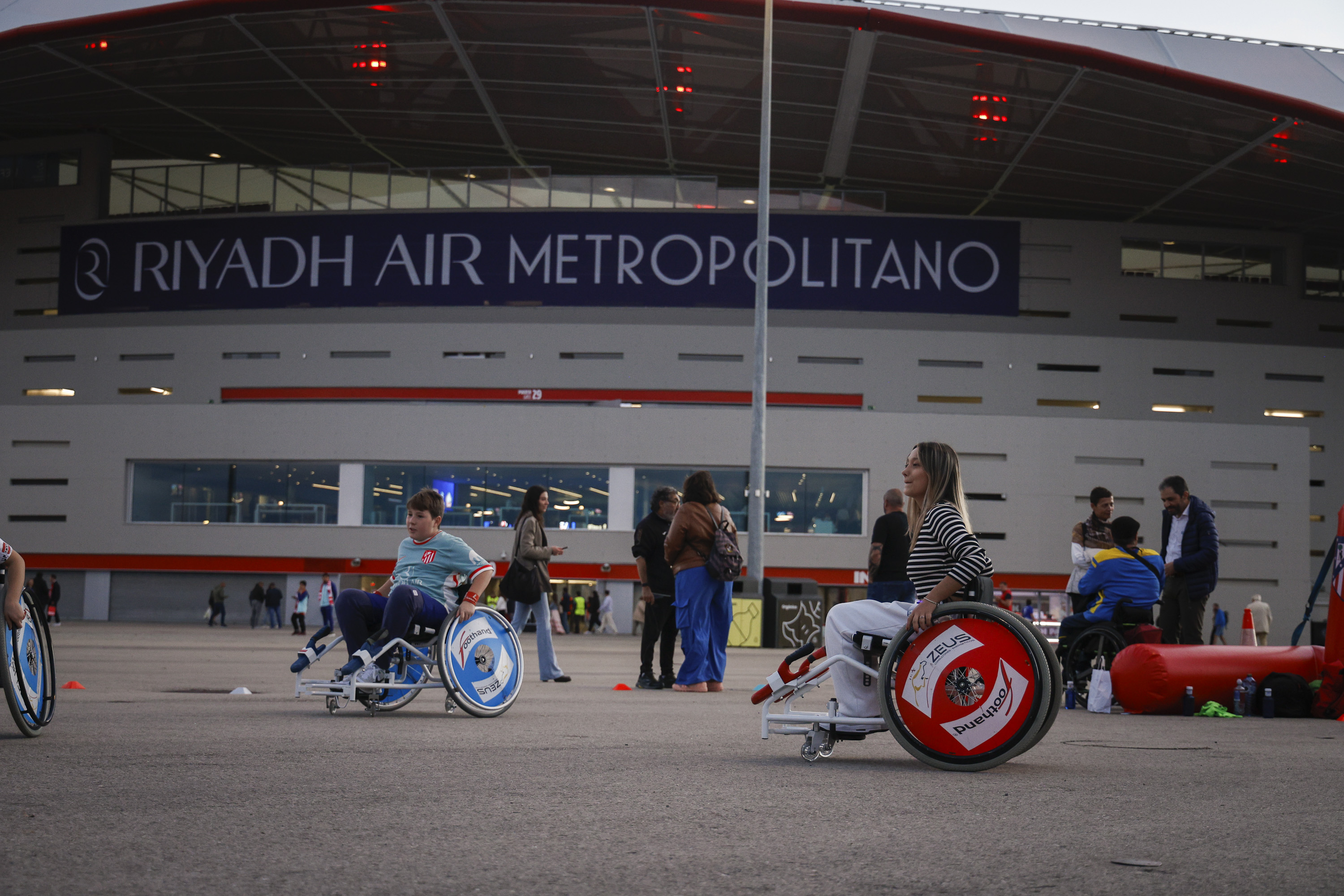 Atlético Madrid is the first soccer club to receive the AccessibleAll Access Champions certification.