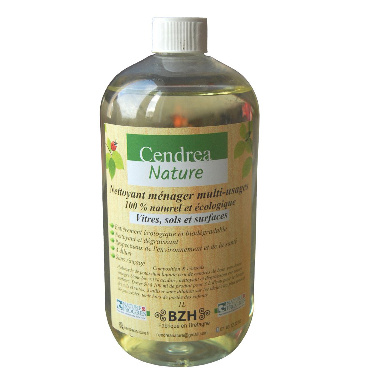 nettoyant multi usage Cendrea Nature