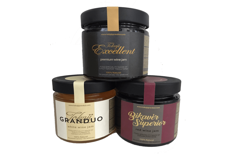 Granduo wine jams 280g