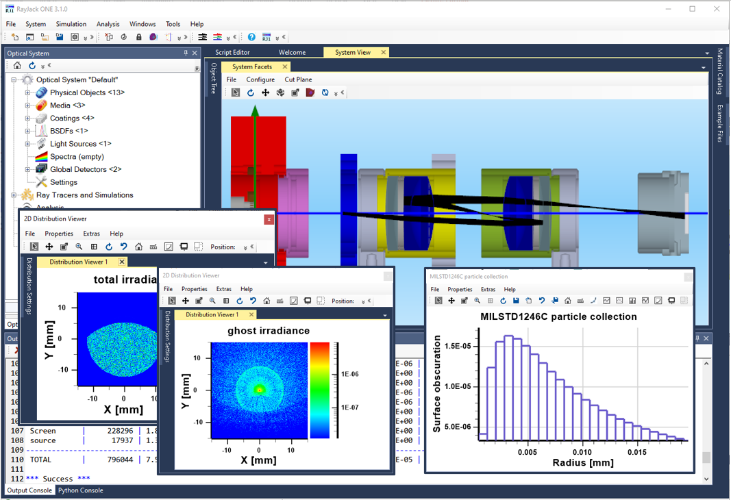 RayJack ONE software