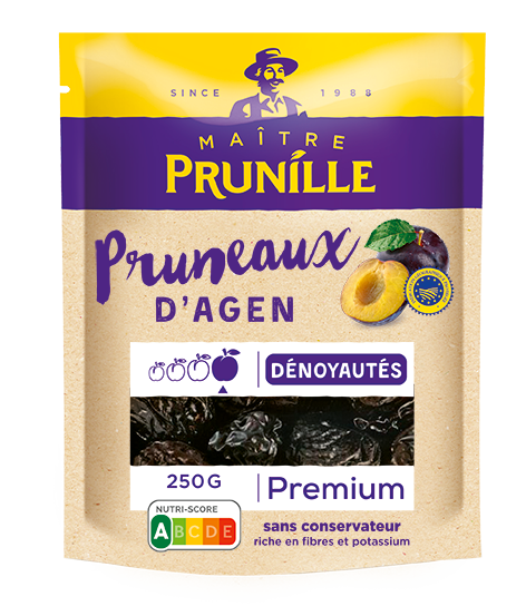 Premium pitted Agen prunes