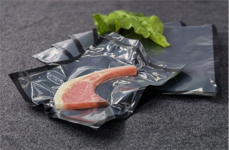 transparent / black vacuum bags