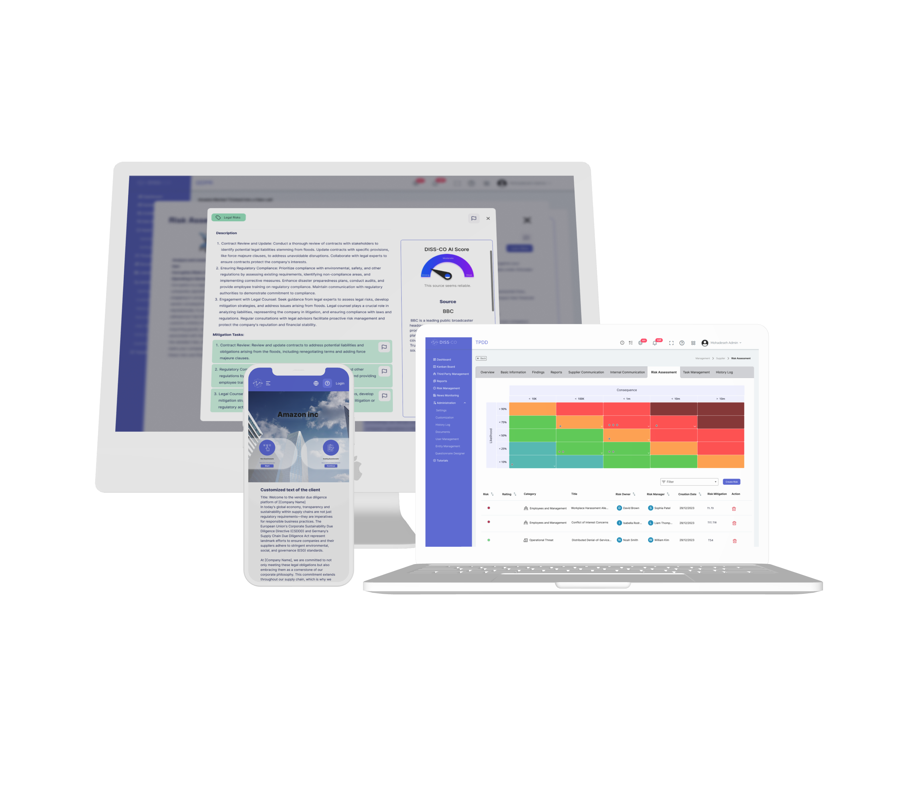 Smart Integrity Platform, Third Party Due Diligence Software by DISS-CO