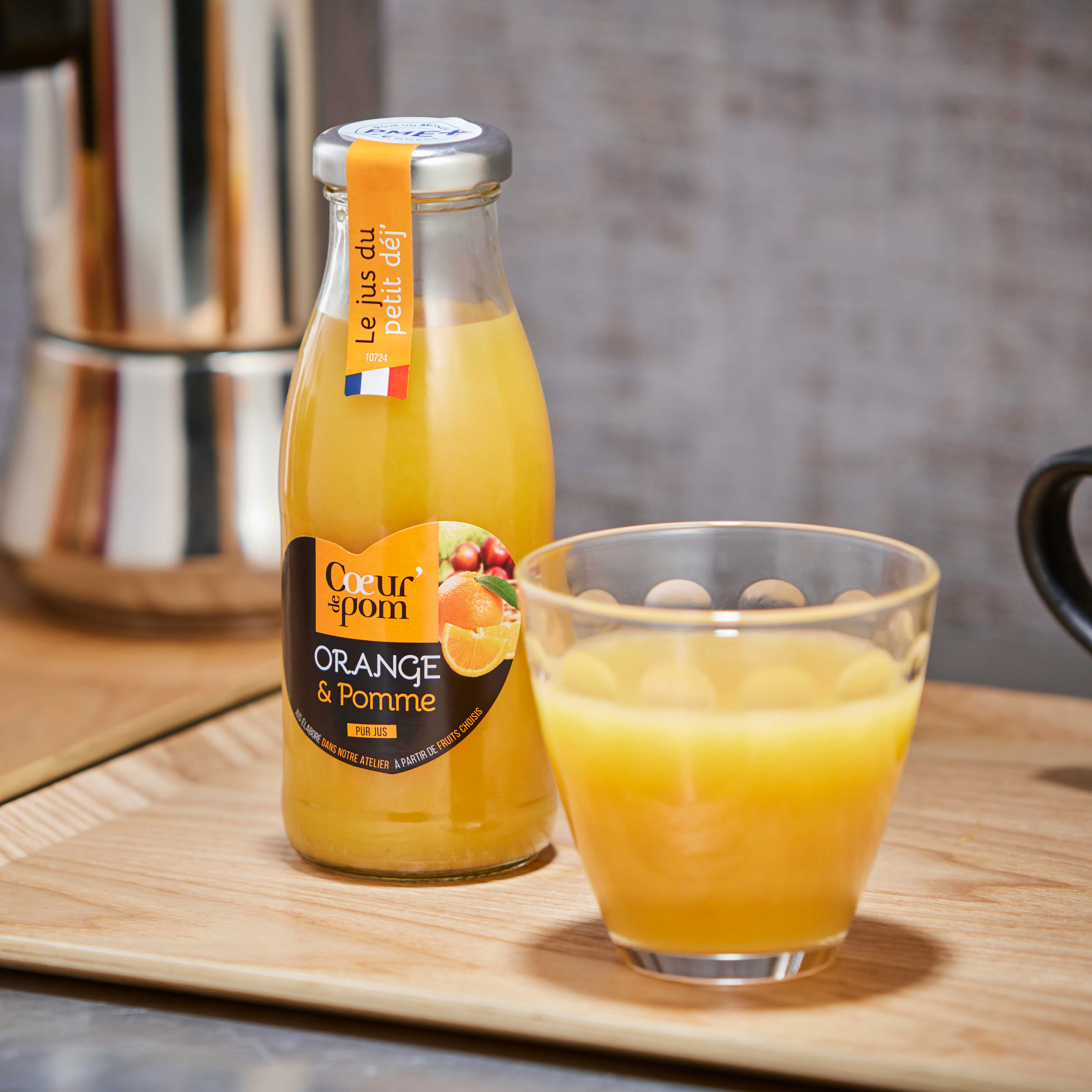 Jus d'orange pomme 25cL