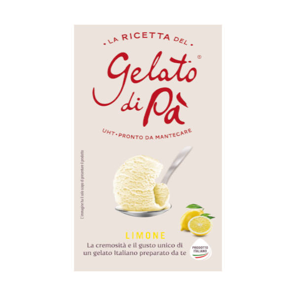 LA RICETTA DEL GELATO DI PA' - LEMON - Catalogue