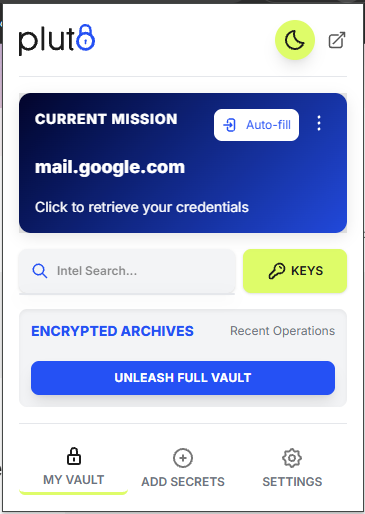 Chrome Extension desing