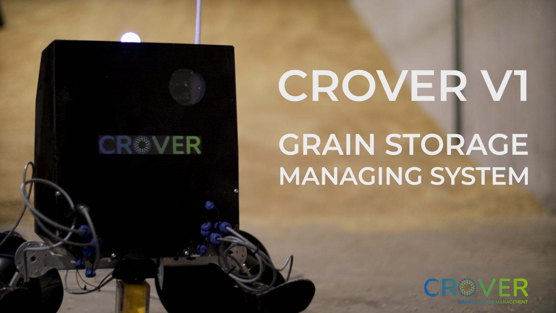 CROVER Robotic Grain Storage Managment System