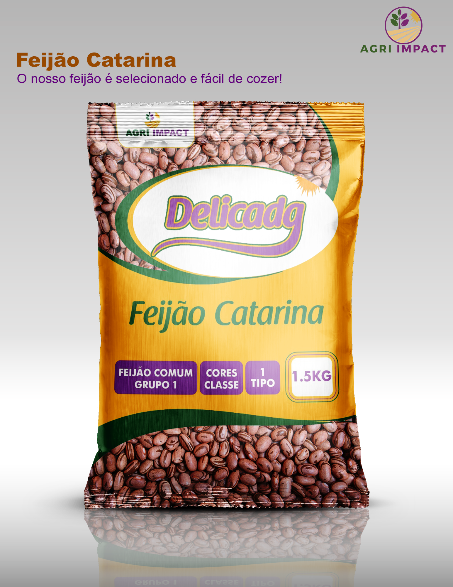Feijão Catarino - Delicada