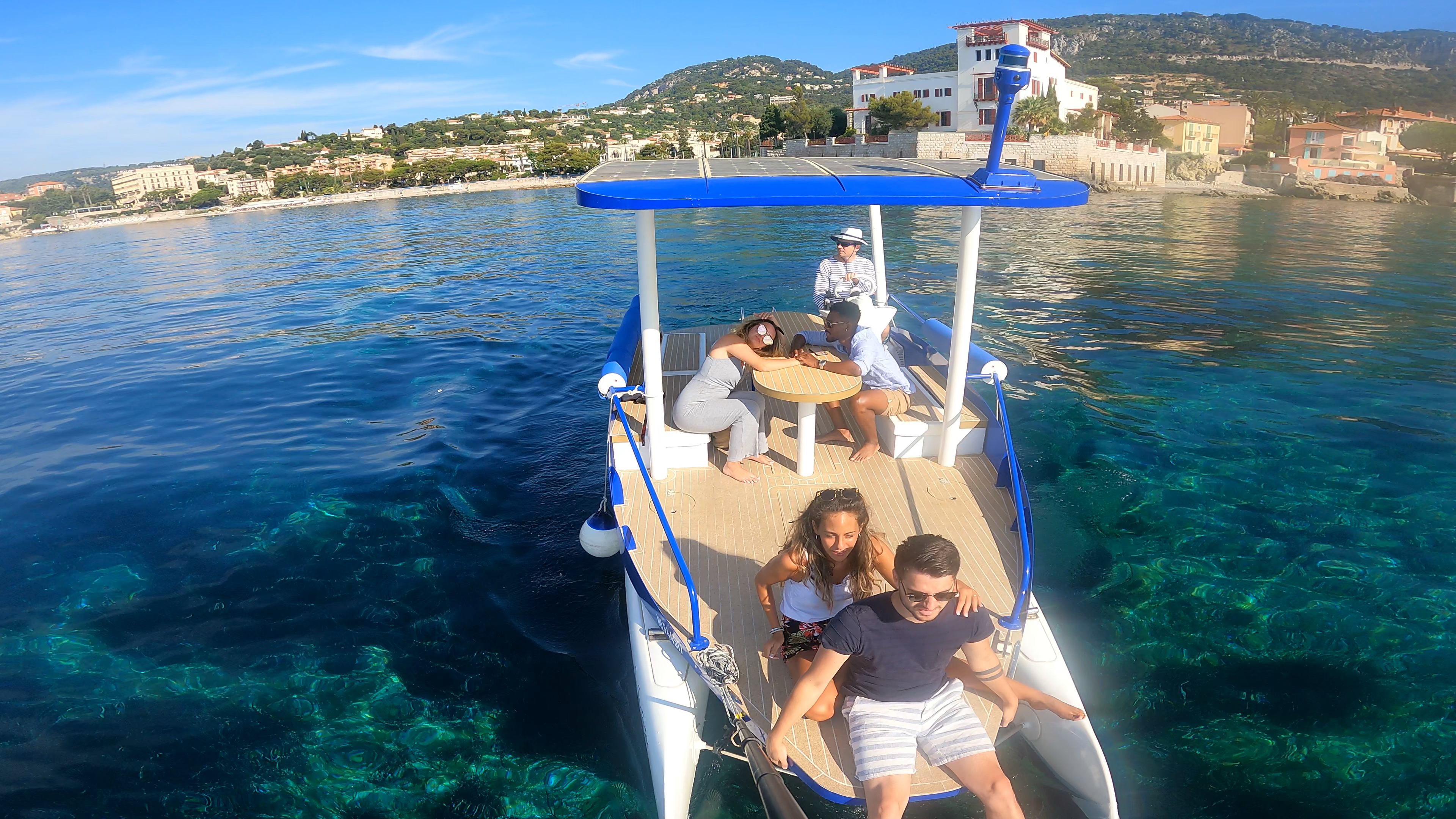 Solar Boat operated as a private tour business model