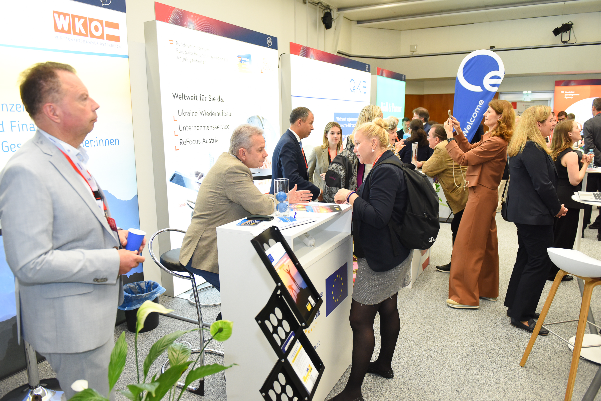 Ausstellermesse am Exporttag 25