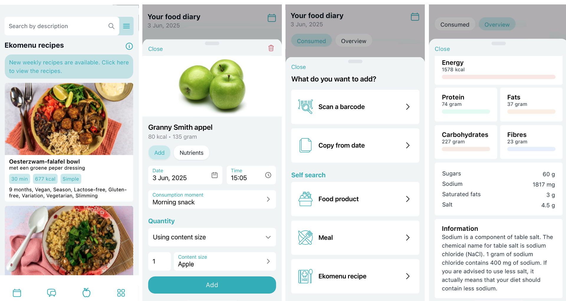 Promote healthy diet