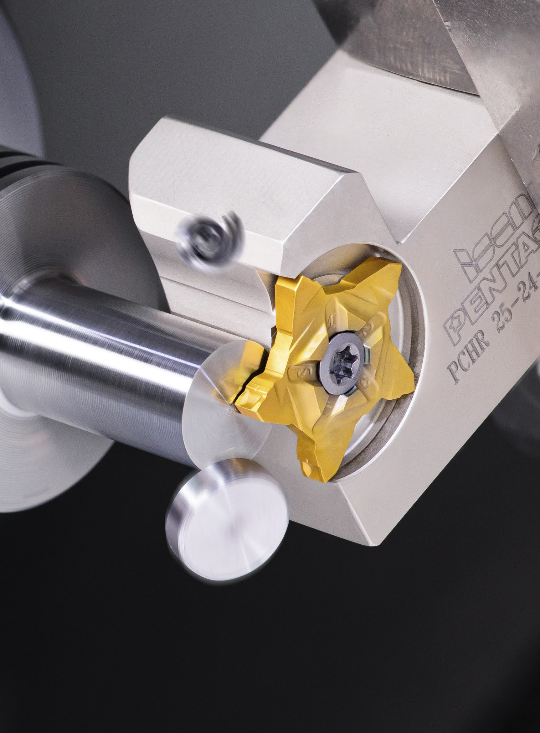 Ranurado, tronzado y torneado ligero: QUICKPENTA 24 de ISCAR