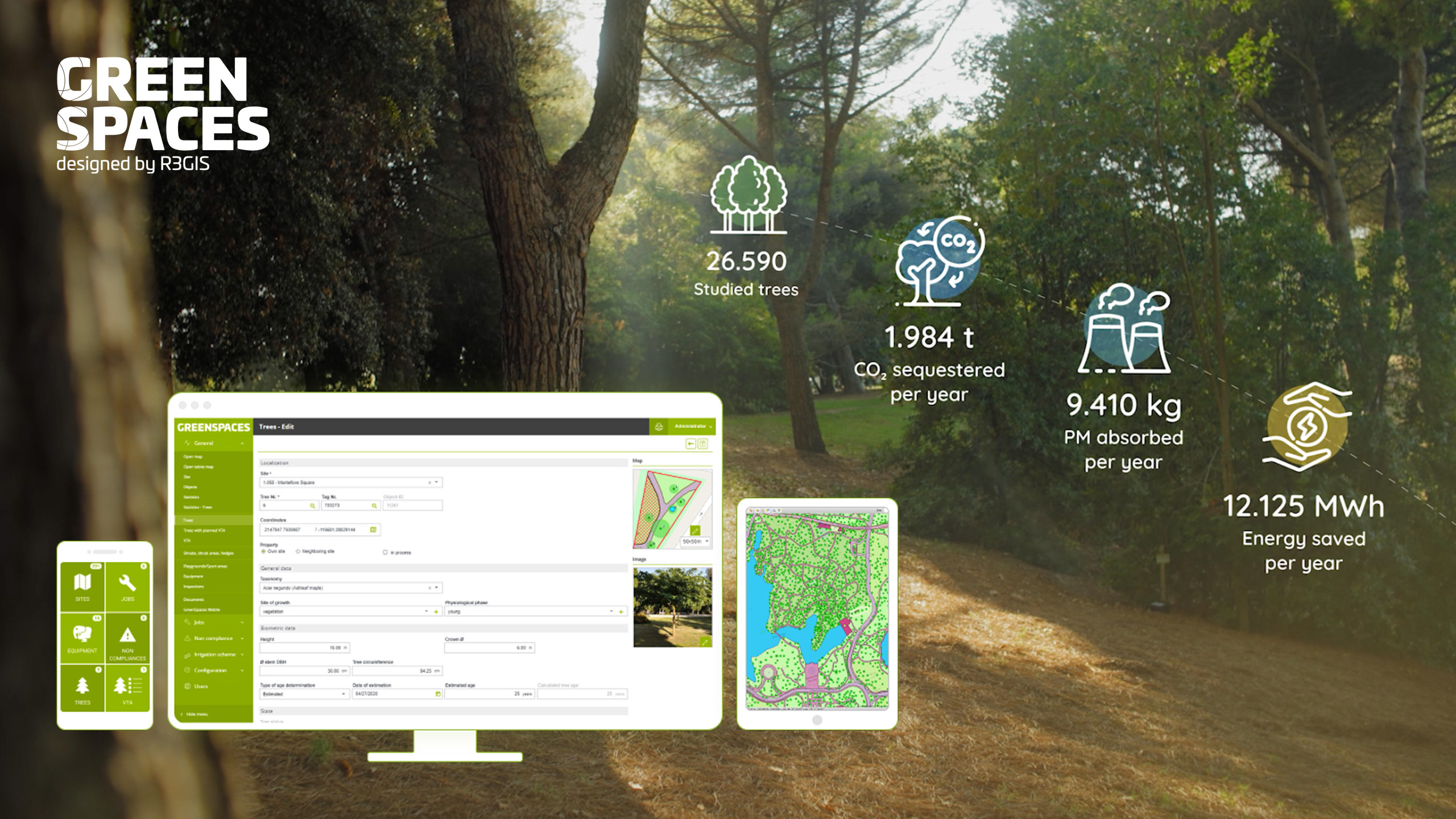 GreenSpaces improves management of green infrastructure while helping cities to adapt to climate change
