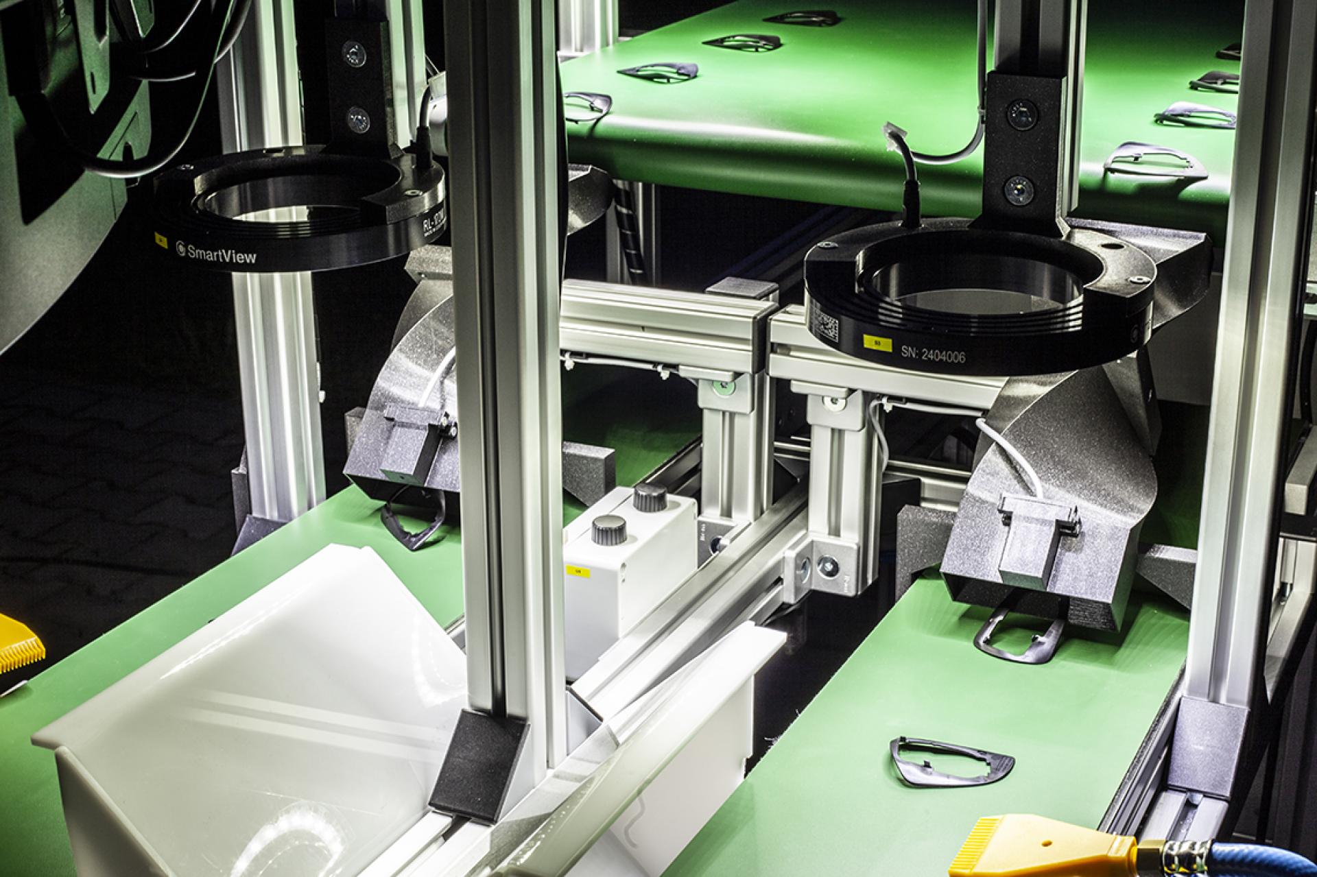 AMV-B-2S2L: Inspection conveyor for individual products