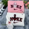 Spiderman and Gwen Stacy Nike Embroidered Sweatshirt
