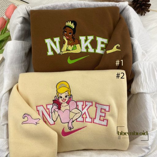 Tiana and Lottie Embroidered Shirt, The Princess and the Frog, Disney Princess