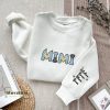 Bluey Mimi Embroidered Hoodie, Mother's Day Gift, Bluey Movie