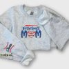 Custom Baseball Mom Embroidered Sweatshirt, Gift for Moms, Gift For Baseball Lovers, Mother's Day Gift