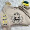 The Bat Boys embroidered sweatshirts, Acotar Bookish shirts, Illyrians Night Court, Court of Thorns and Roses Rhysand Cassian Azriel.